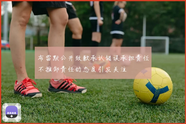 布雷默公开致歉承认错误承担责任不推卸责任的态度引发关注